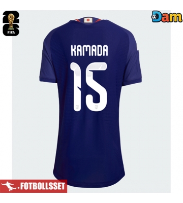 Japan Daichi Kamada #15 Hemmatröja Dam VM 2026 Kortärmad
